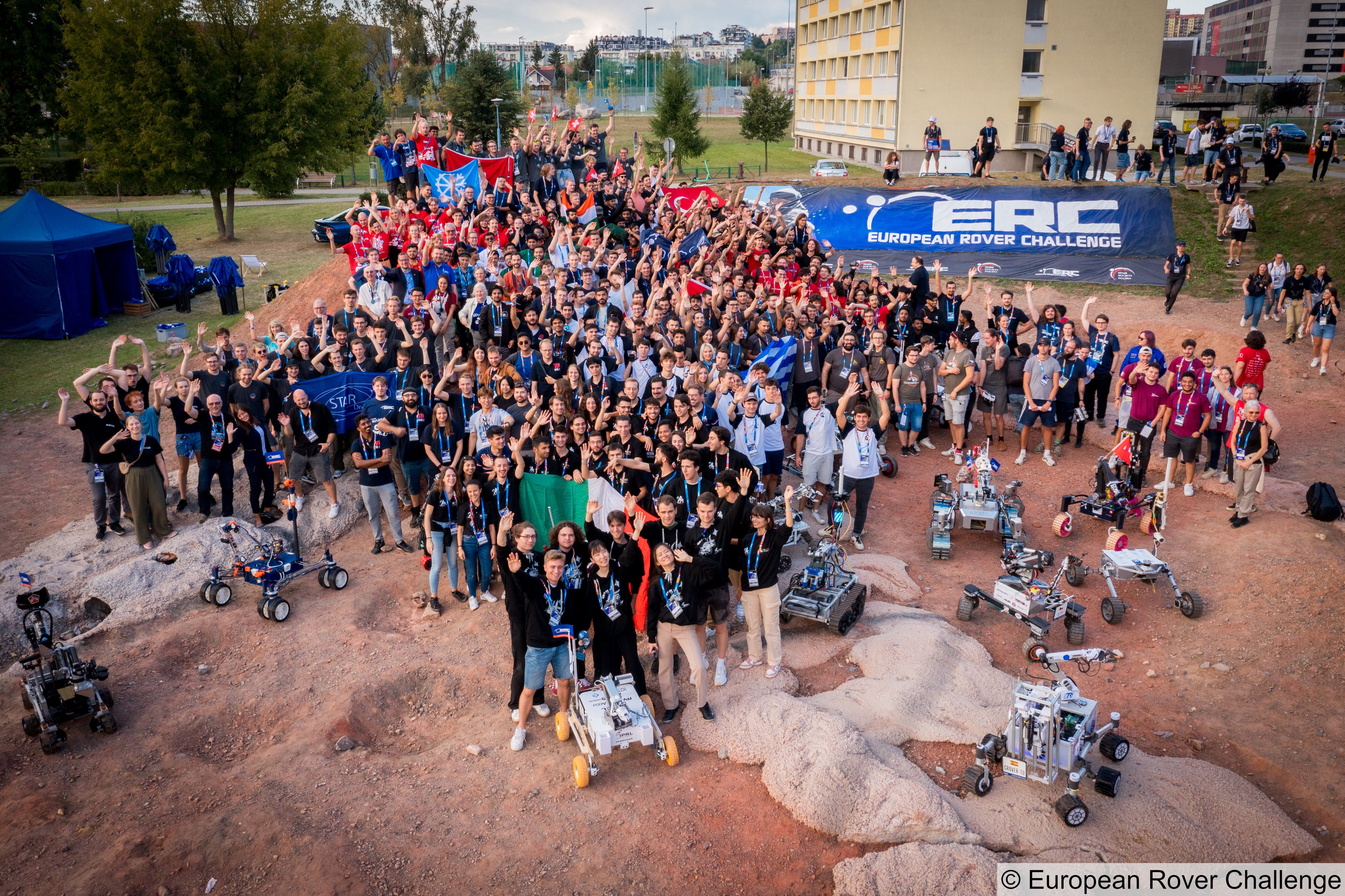 ERC 2023 aerial view — photo by Łukasz Widziszowski