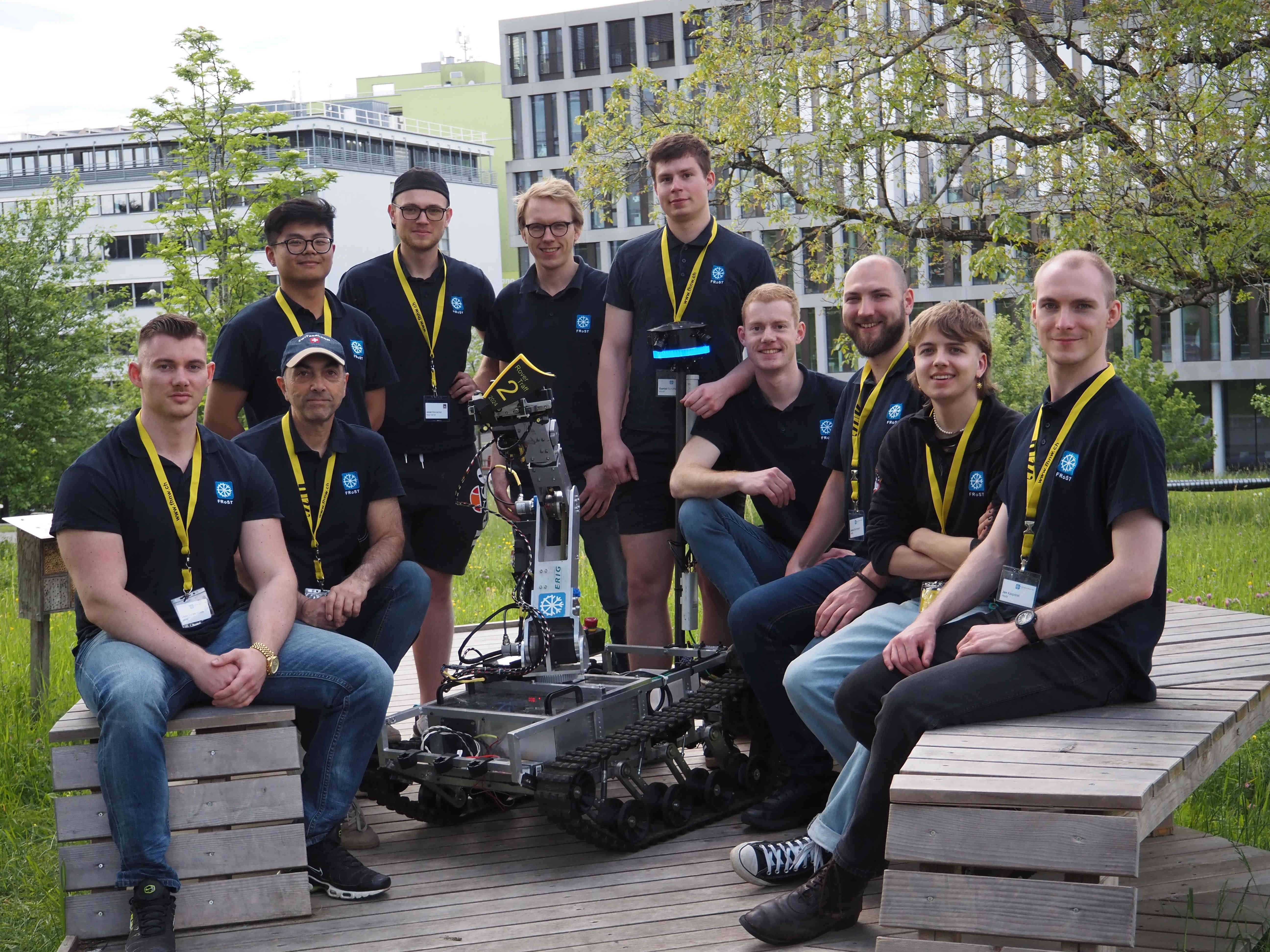 FRoST team at FHNW Rover Träff 2024